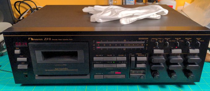 Service for Nakamichi ZX-9, 3 Months Warranty