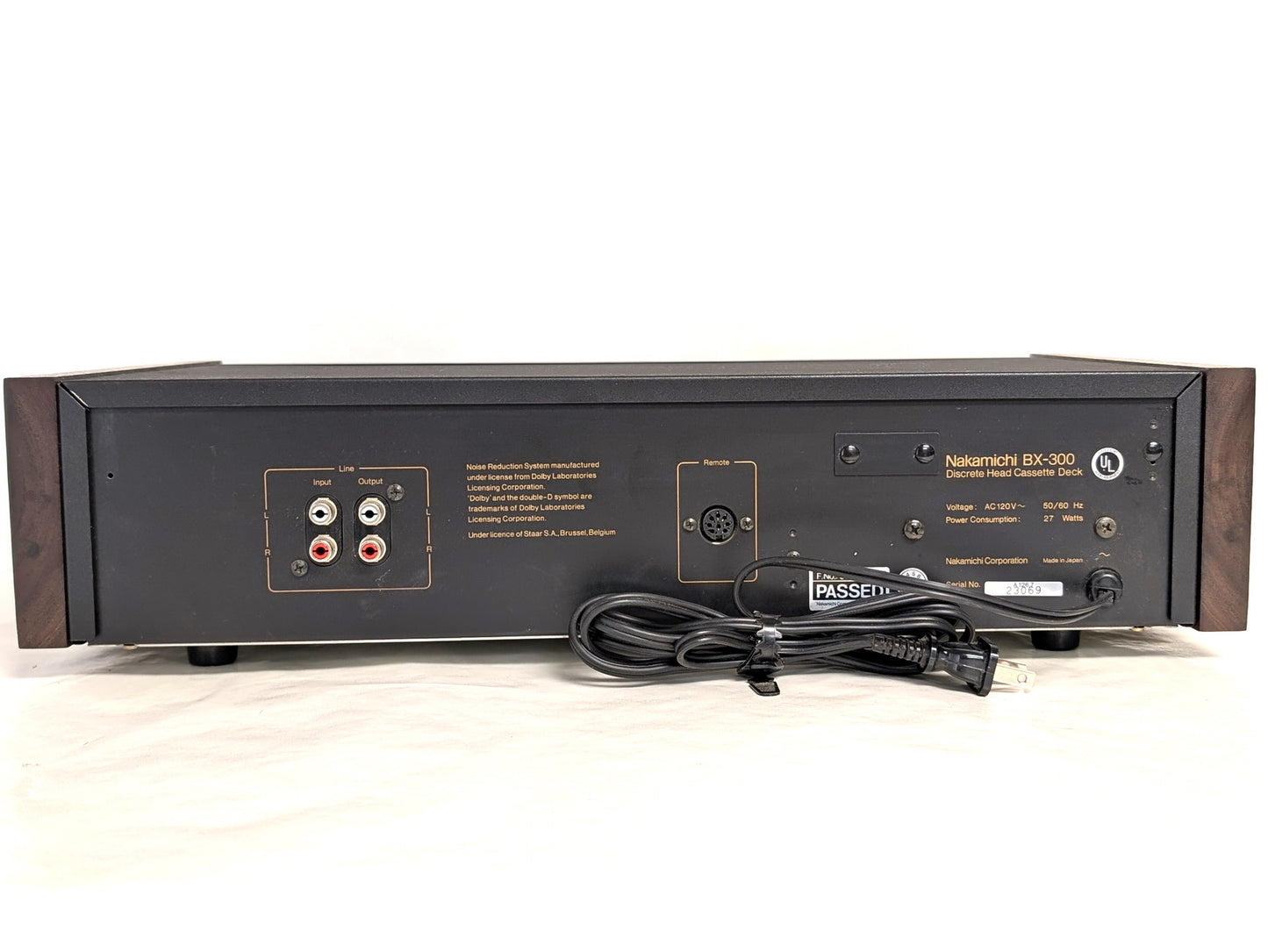 Near Mint Nakamichi BX-300, Serviced & Tested, 3 Months Warranty