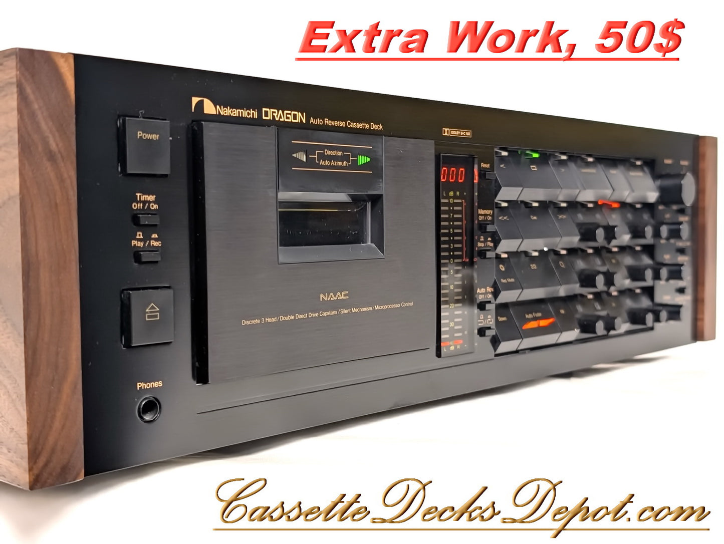 CassetteDecksDepot, Extra Work, 50 USD