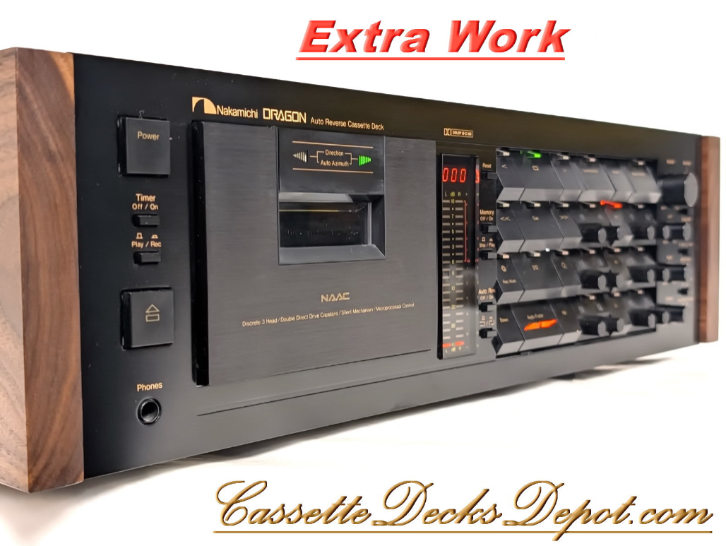 CassetteDecksDepot, Extra Work, 120 USD