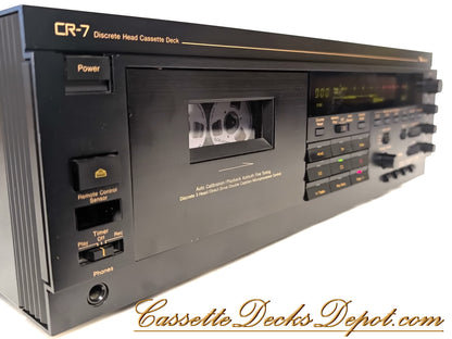 Near Mint Nakamichi CR-7, Serviced & Tested, 3 Months Warranty