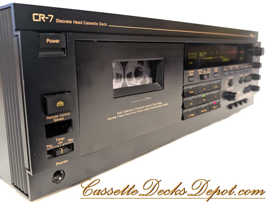 Near Mint Nakamichi CR-7, Serviced & Tested, 3 Months Warranty