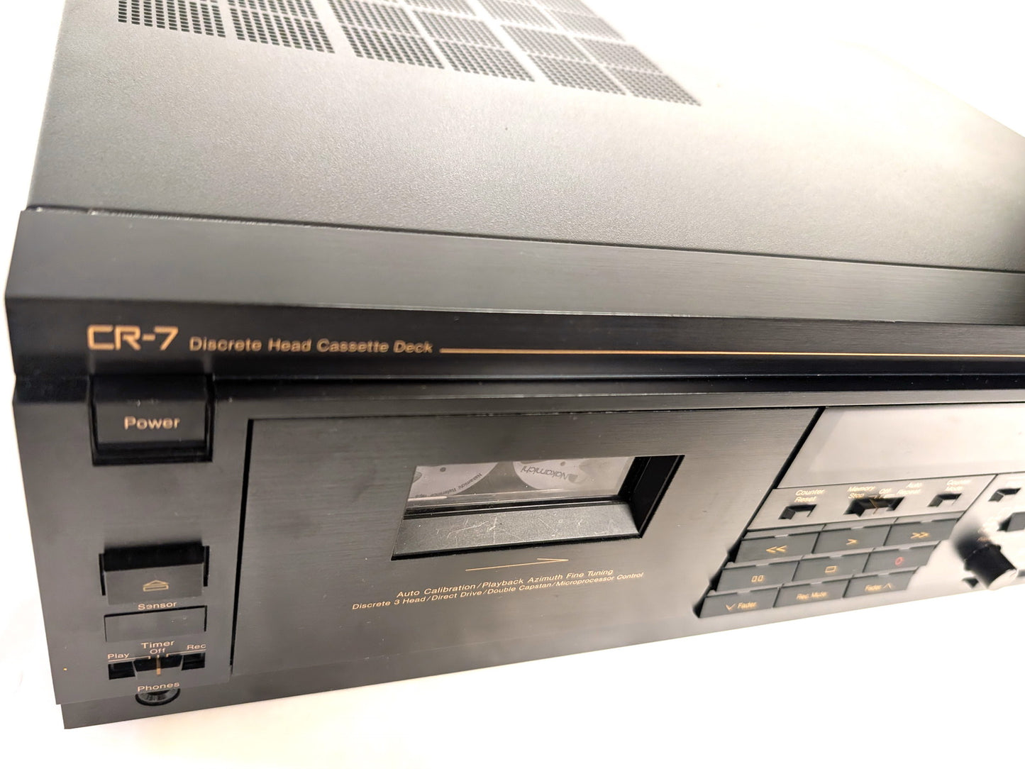 Near Mint Nakamichi CR-7, Serviced & Tested, 3 Months Warranty