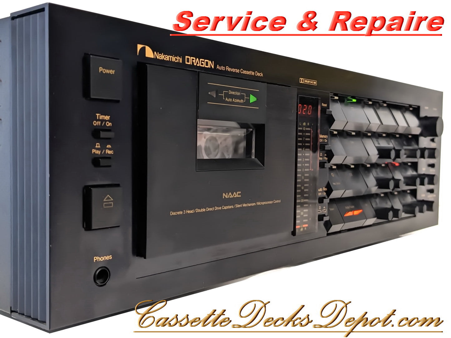 Service for Nakamichi DRAGON, One Year Warranty