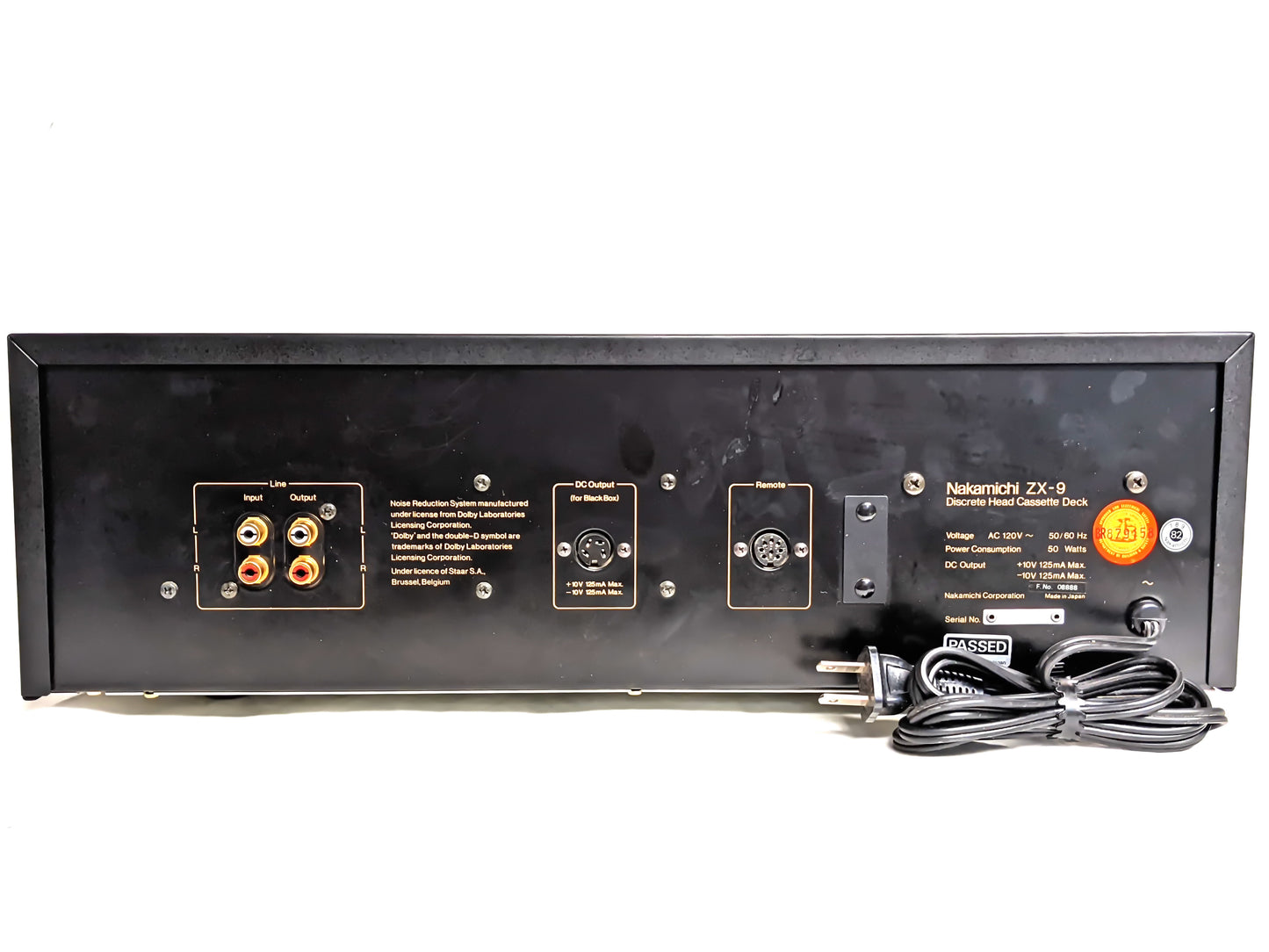 Near Mint Nakamichi ZX-9, Serviced & Tested, 3 Months Warranty