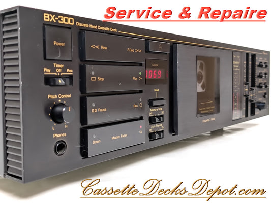 Service for Nakamichi BX-300, CR-3, 3 Months Warranty
